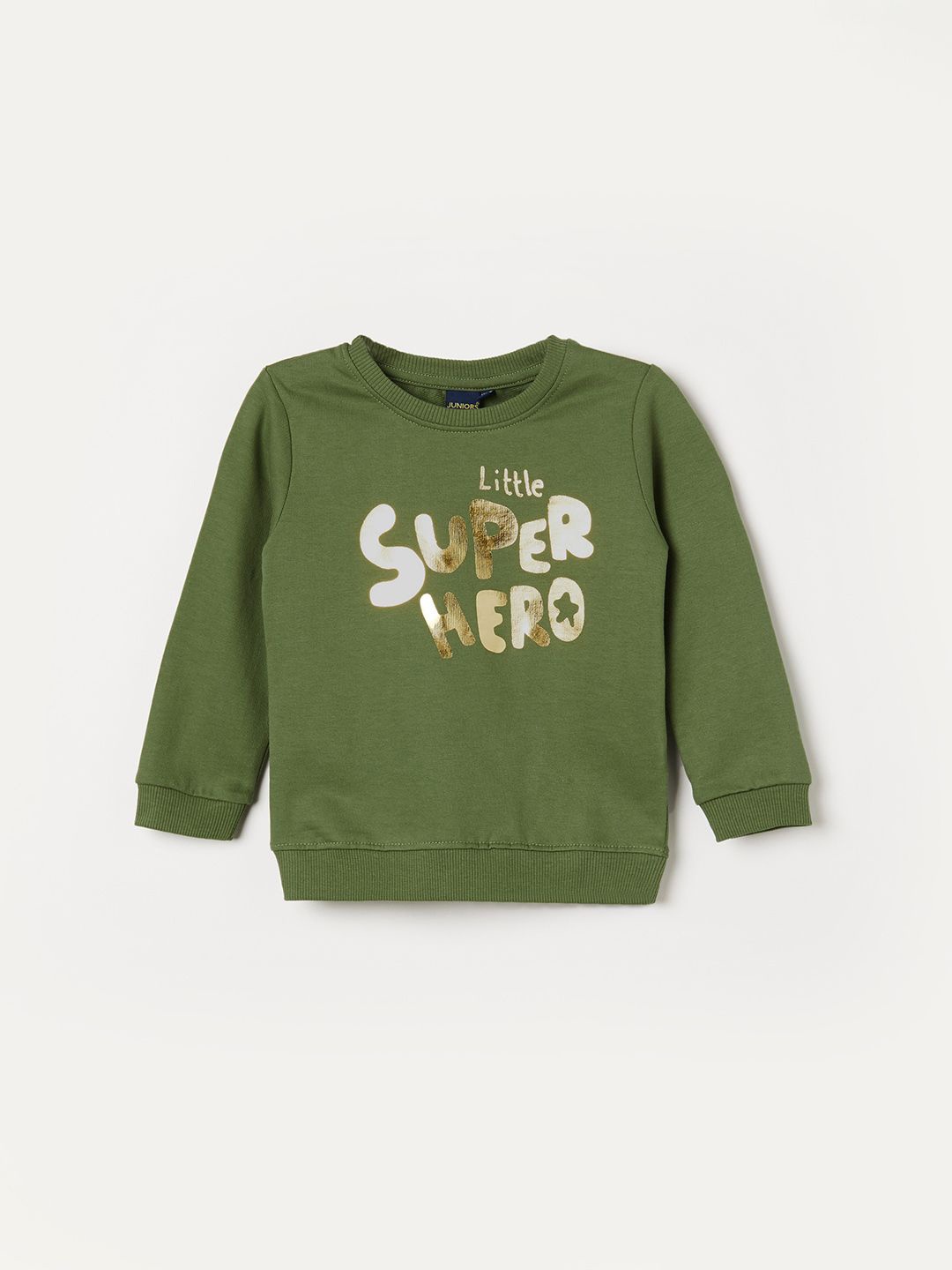 

Juniors by Lifestyle Boys Printed Sweatshirt, Olive