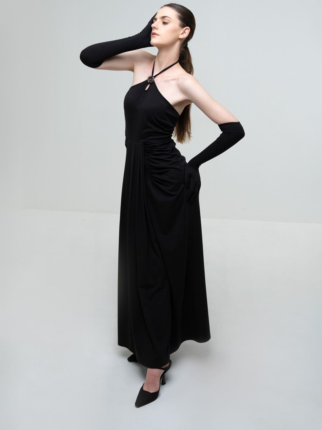 

SOTBELLA Maxi Dress, Black