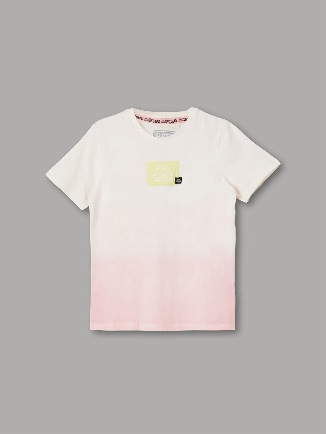 

Kappa Boys Dyed Applique T-shirt, Pink