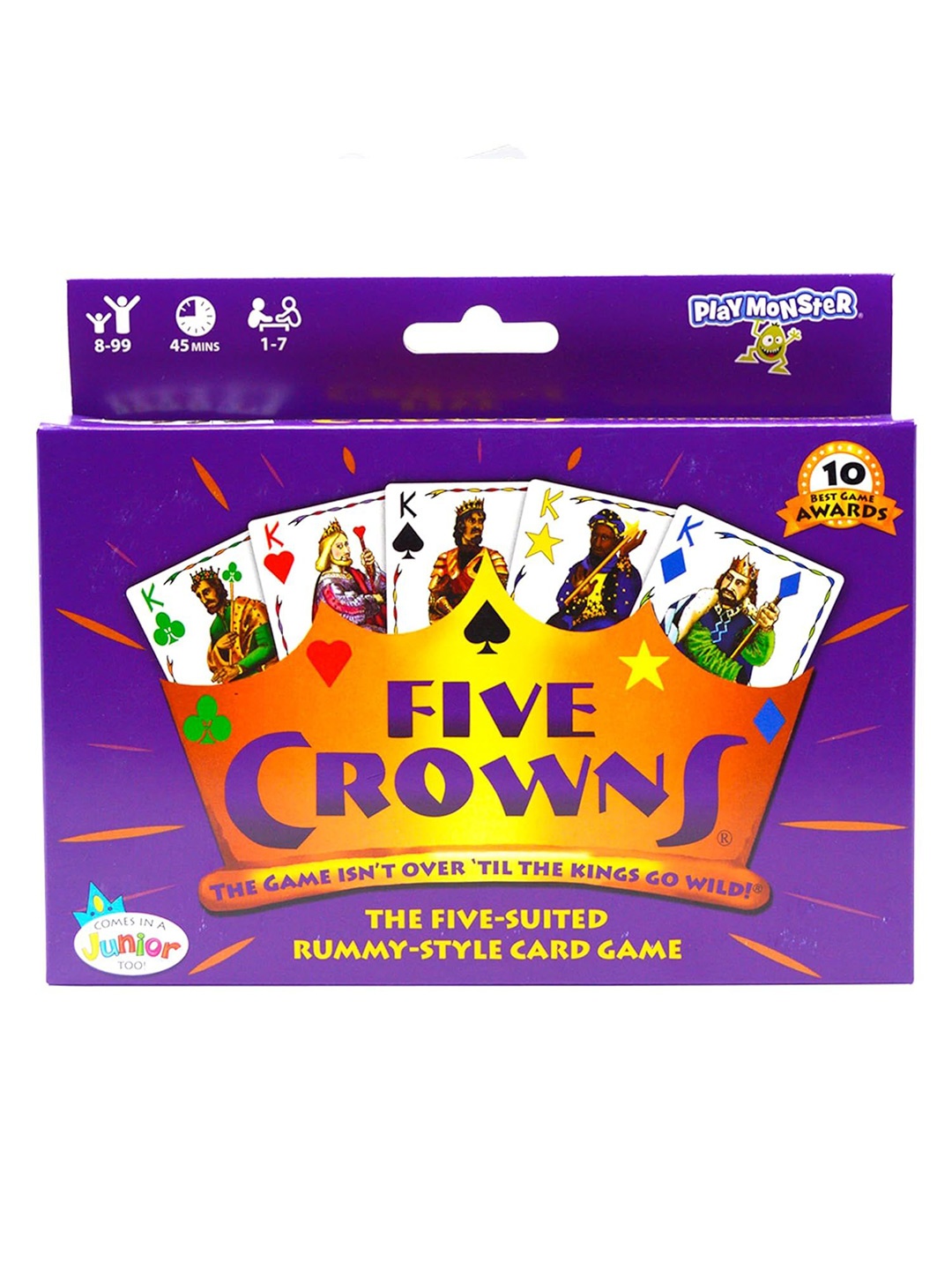 

Awestuffs Scratch Resistant Cards Activity Toys and Games, Purple