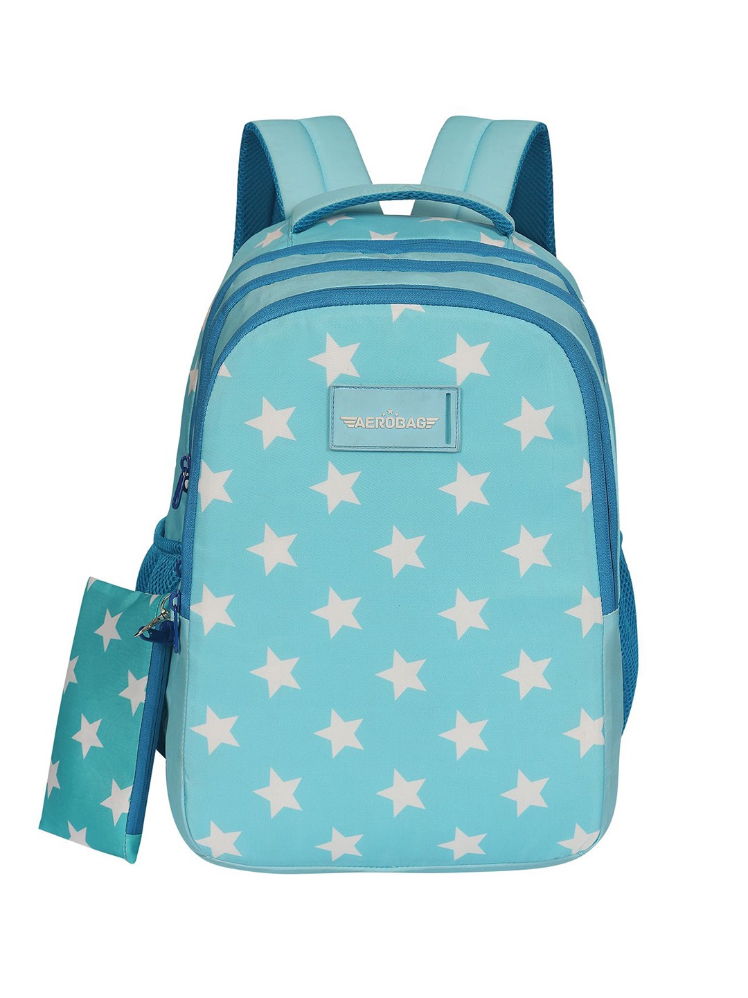 

URBAN TRIBE Unisex Kids Geometric Backpack, Blue