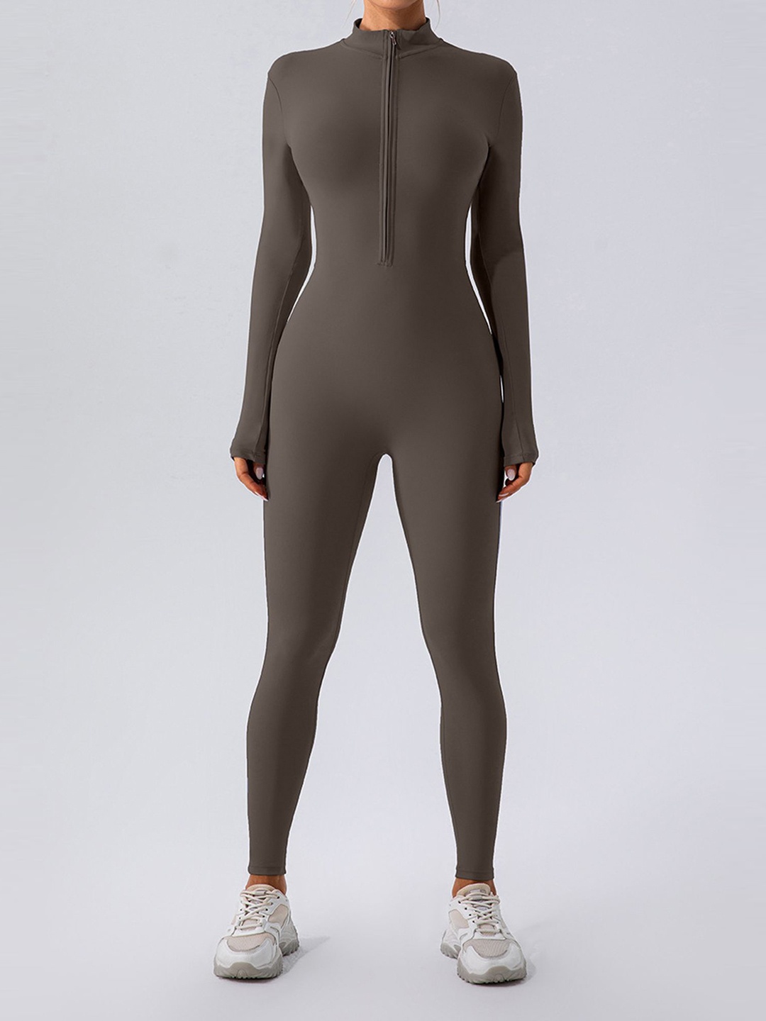 

LULU & SKY Basic Jumpsuit, Grey