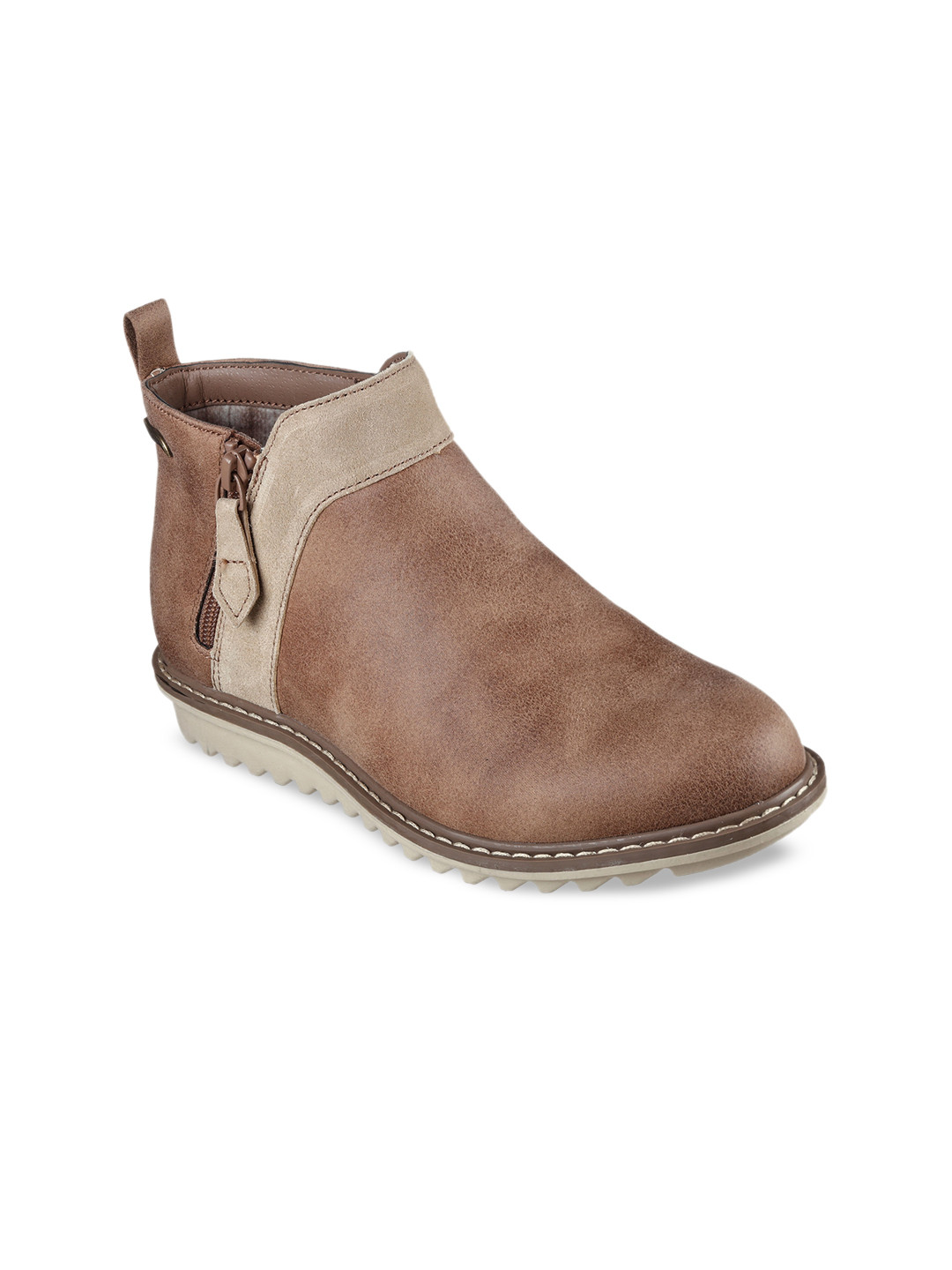 

Skechers Women Mid-Top Chelsea Boots, Brown