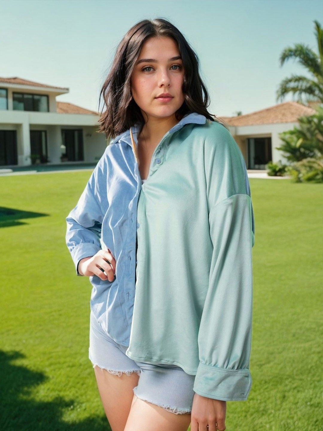 

HERSHEINBOX Extended Sleeves Top, Multi