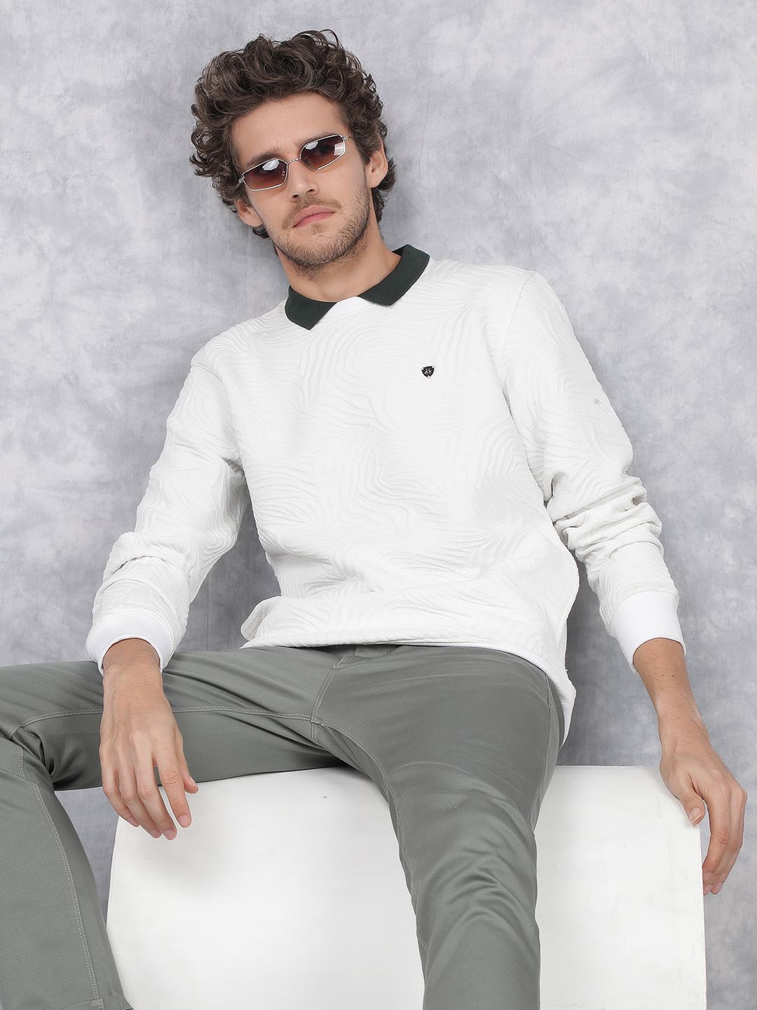 

Crimsoune Club Men Sweatshirt, White