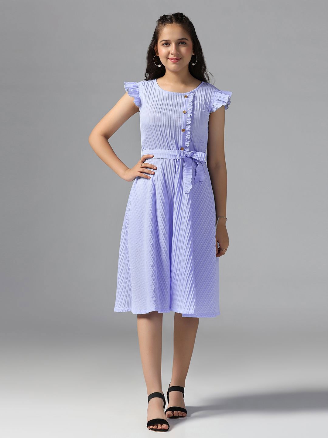 

OMPAX A-Line Dress, Purple