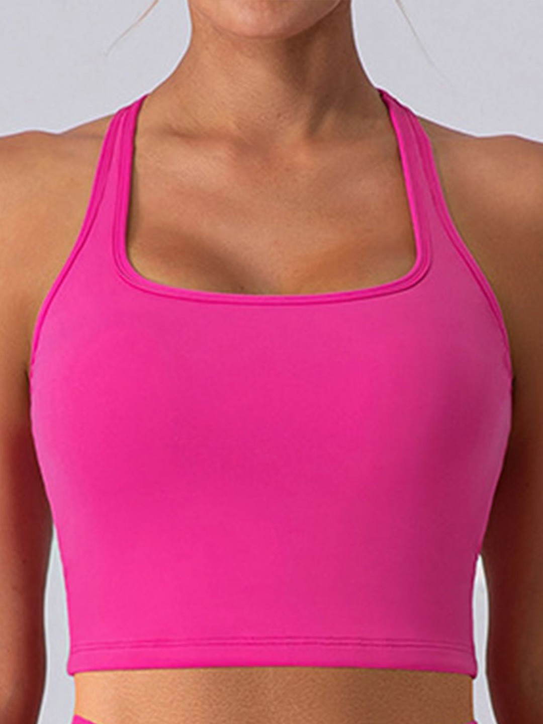 

LULU & SKY Tank Crop Top, Rose
