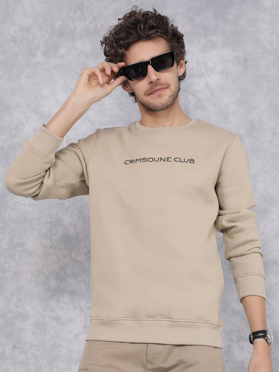 

Crimsoune Club Men Sweatshirt, Beige