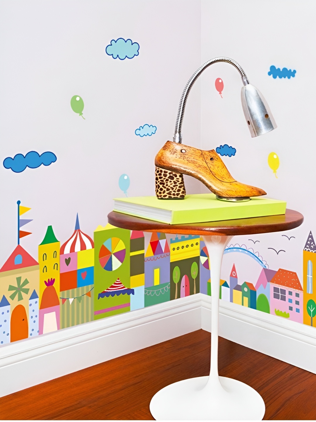 

Jaamso Royals Blue & Green Self-Adhesive & Waterproof Wall Sticker