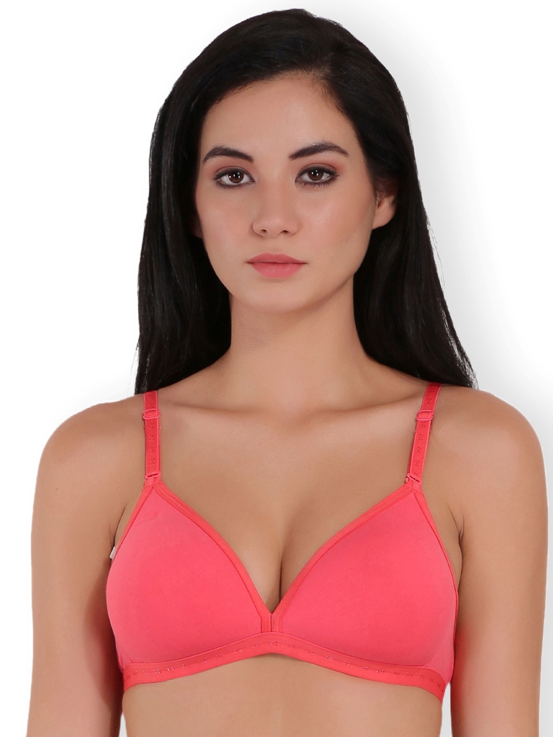 

SELFCARE Women Half Coverage Lightly Padded Everyday Bra, Pink