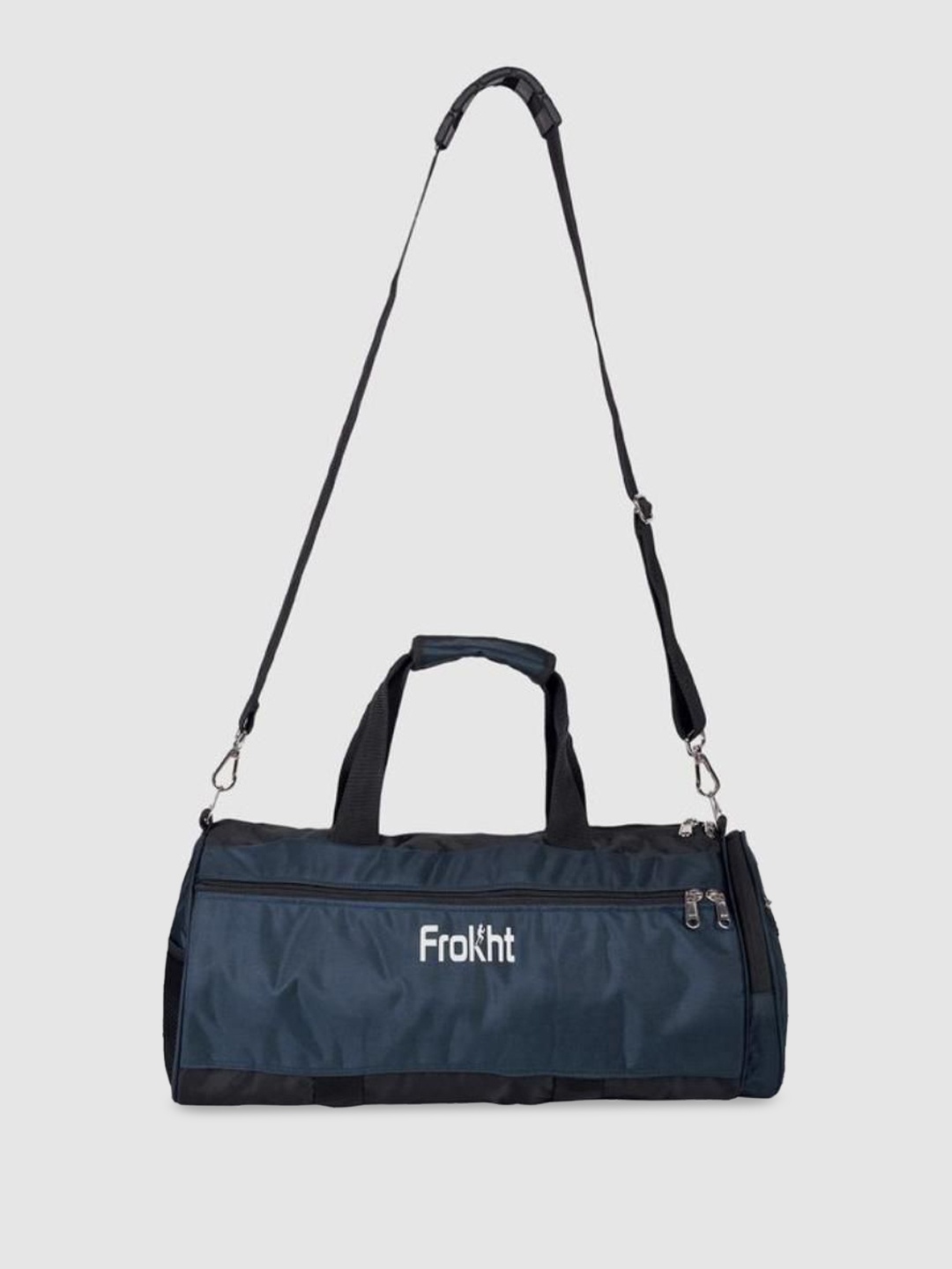 

Frokht Printed Large Sports or Gym Duffel Bag, Blue