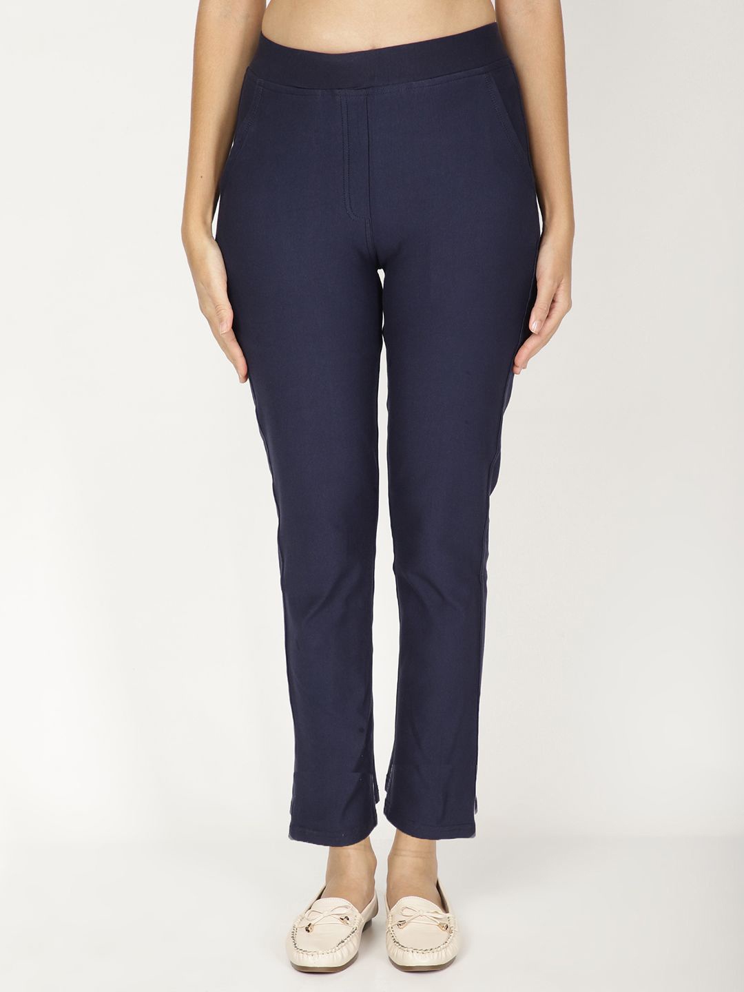 

FUTURO Women Slim Fit Jeggings, Navy blue