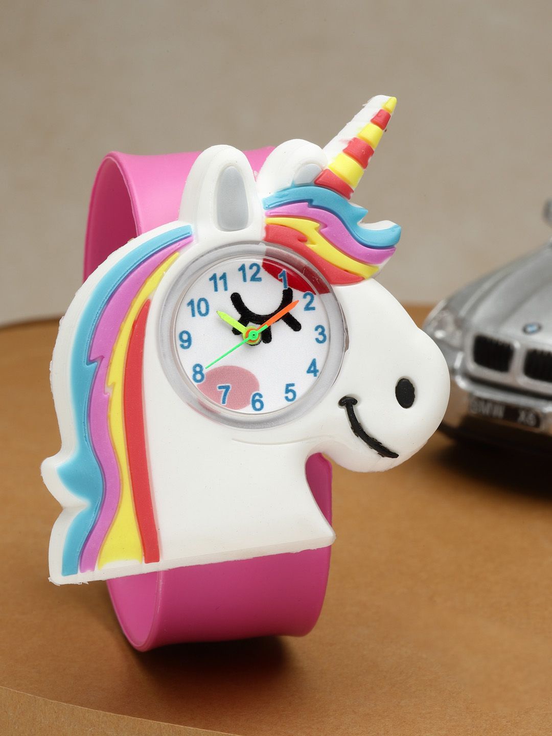 

Stoln Girls Unicorn Shaped Dial Pink Analog Watch 18714-1-B-20010277