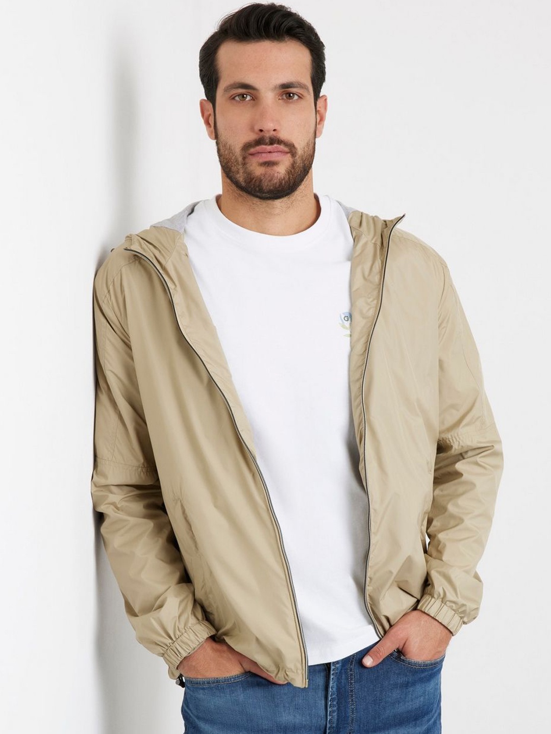

GUESS Men Tailored Jacket, Khaki