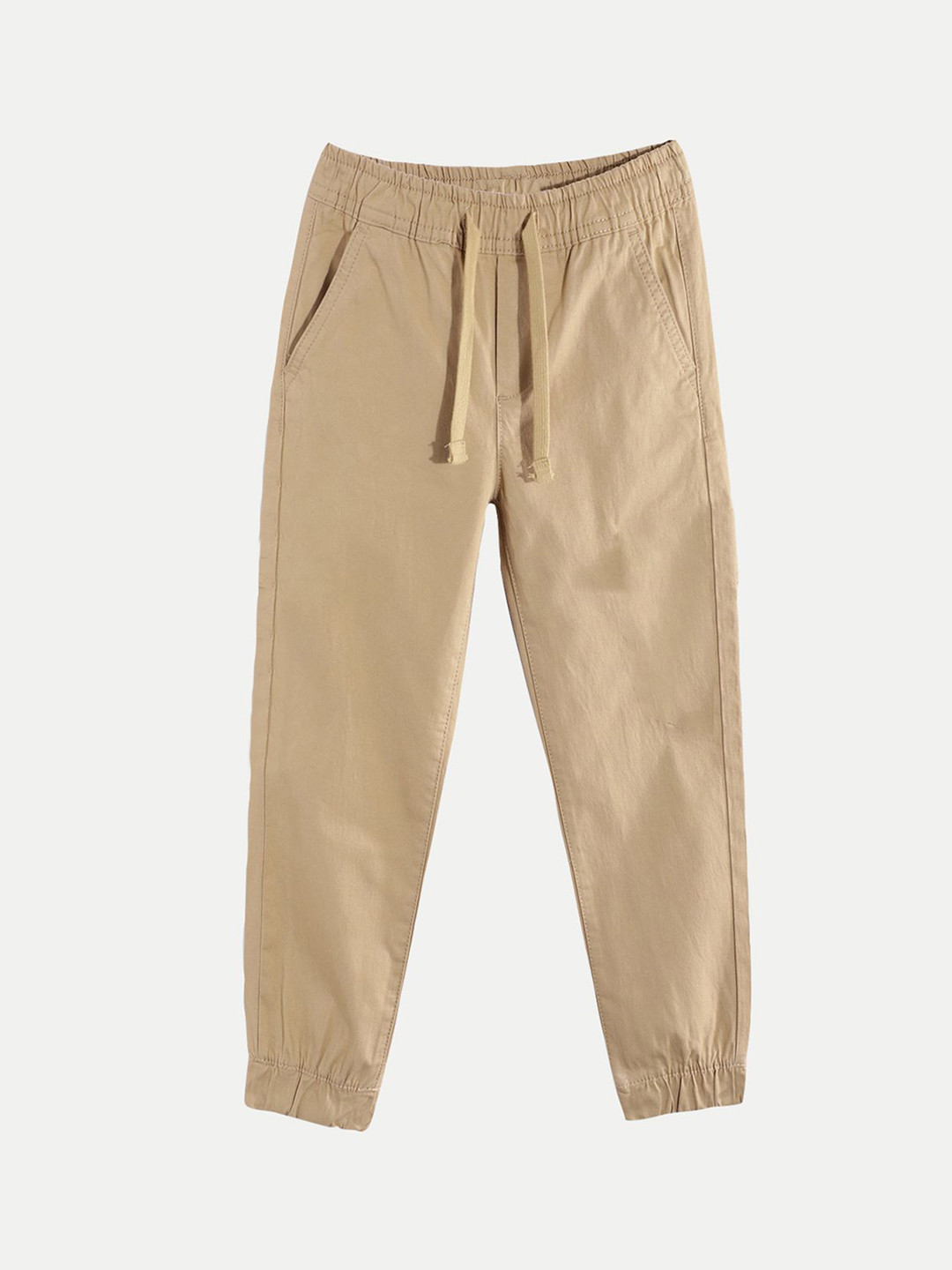 

BAESD Solid Boys Original Joggers Trousers, Beige
