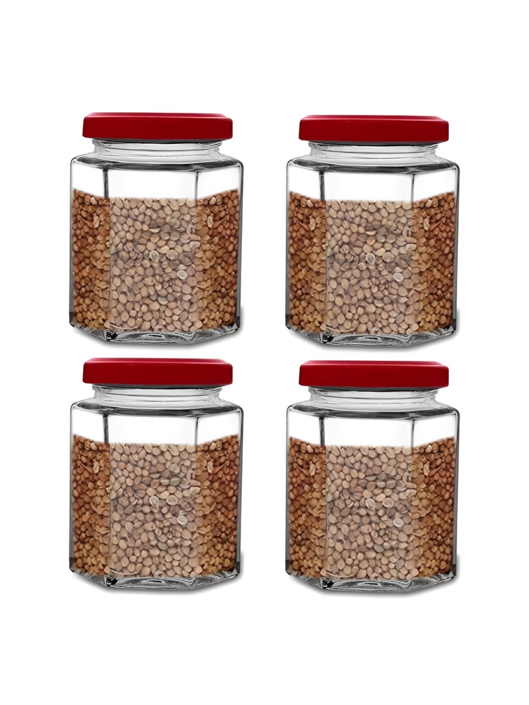 

CROCO JAR Transparent 2024 Glass Dishwasher Safe Container