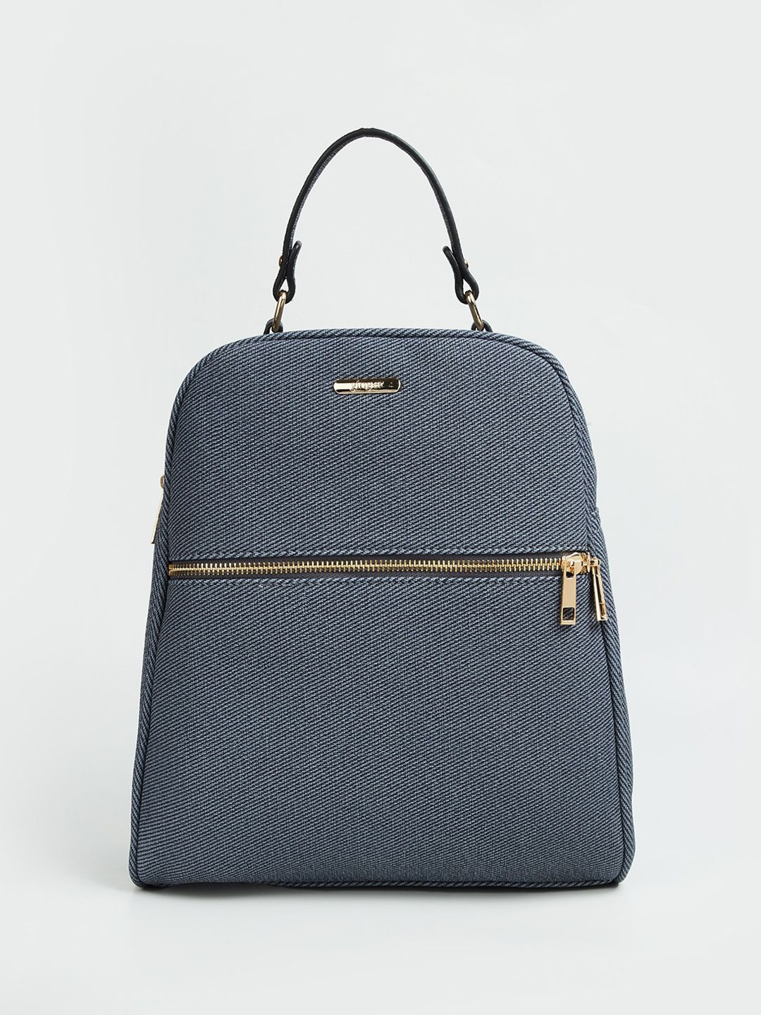 

Ginger by Lifestyle Animal Textured PU Structured Handheld Bag, Blue