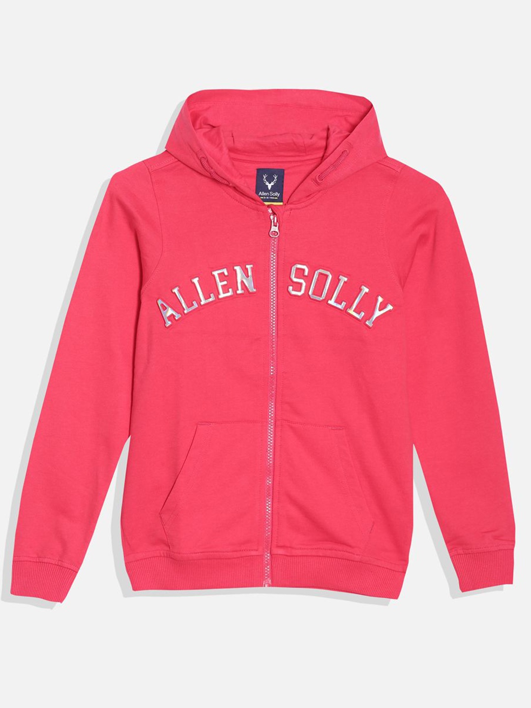 

Allen Solly Junior Girls Hooded Sweatshirt, Pink