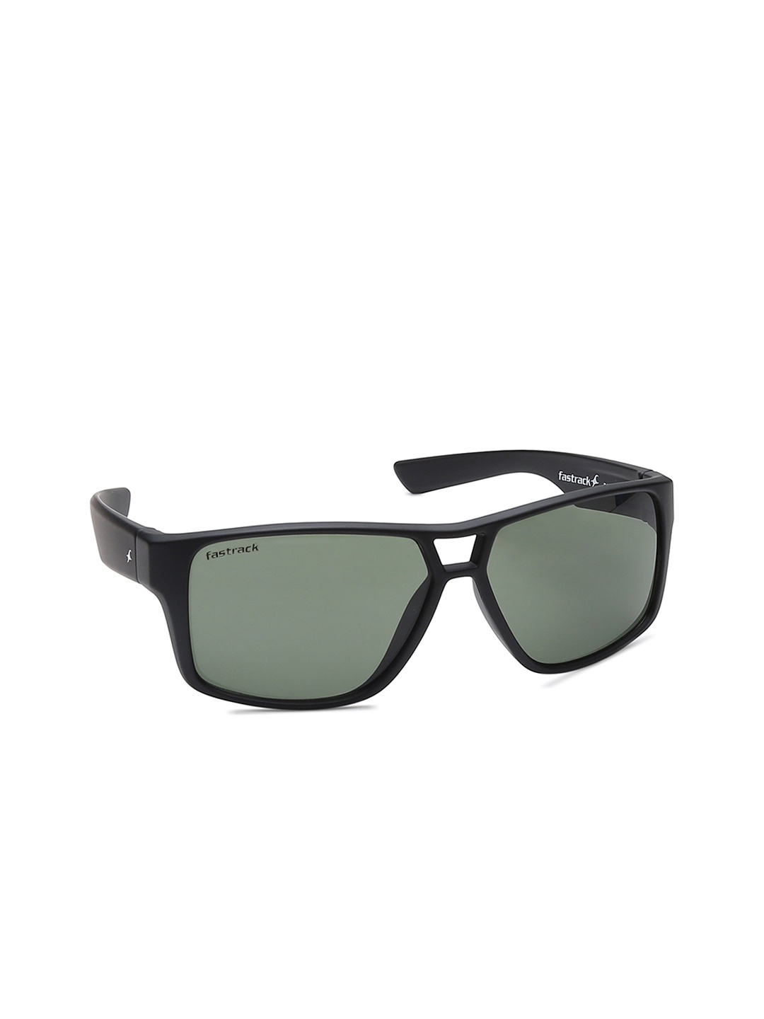 

Fastrack Men Sports Sunglasses with UV Protected Lens P419GR1V, Green