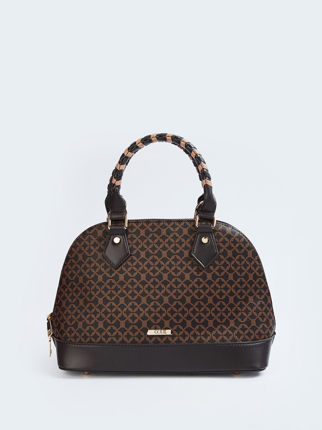 

CODE by Lifestyle Structured Satchel, Coffee brown