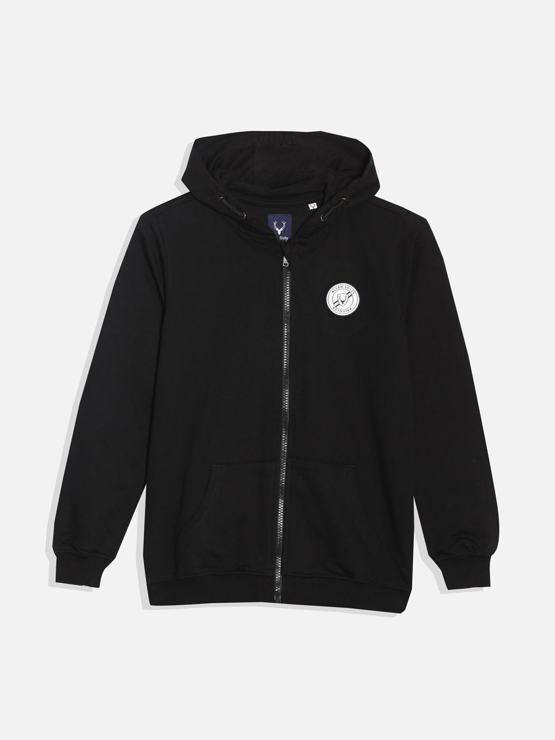 

Allen Solly Junior Boys Hooded Sweatshirt, Black
