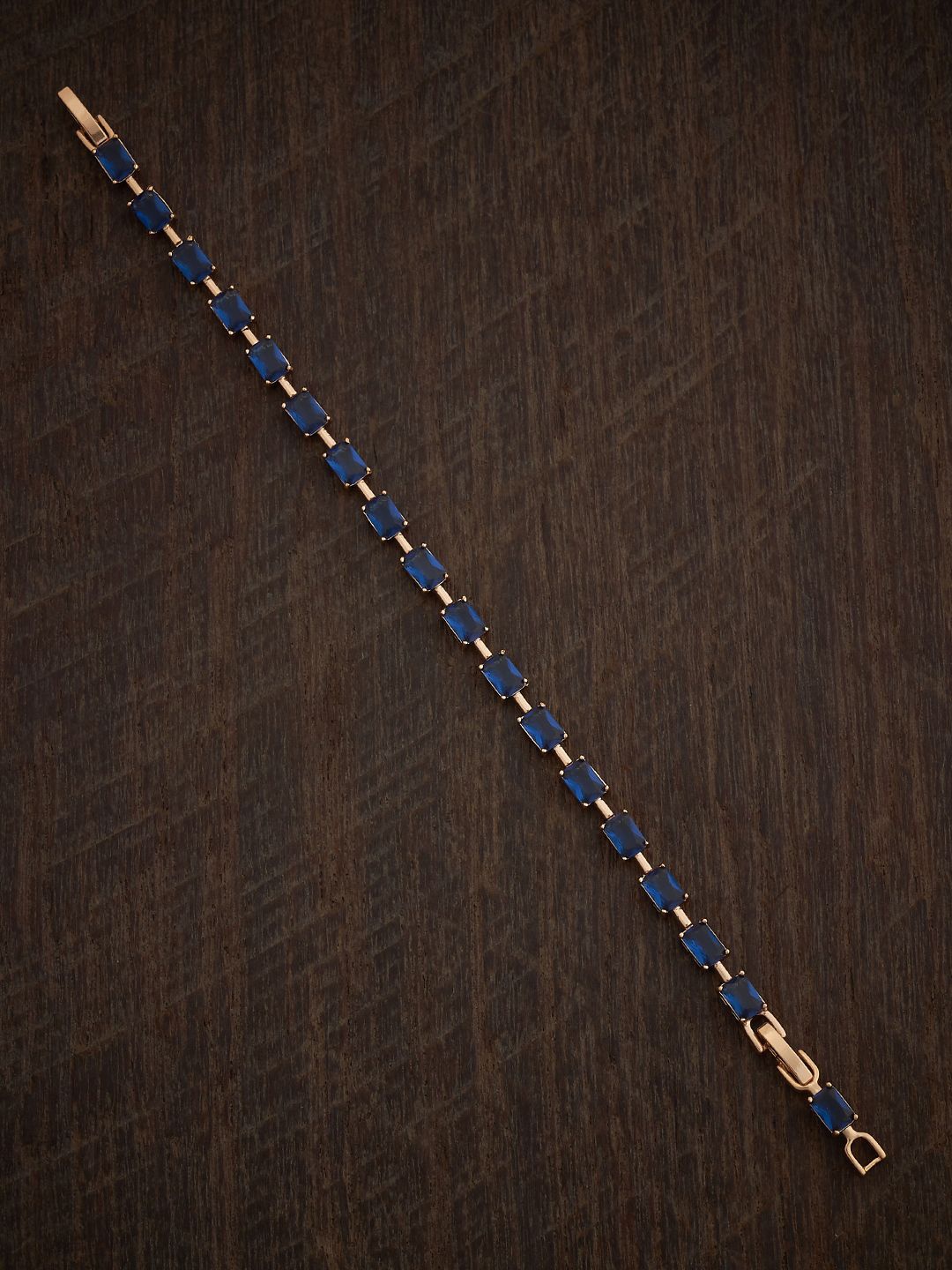 

Kushal's Fashion Jewellery Cubic Zirconia Gold-Plated Armlet Bracelet