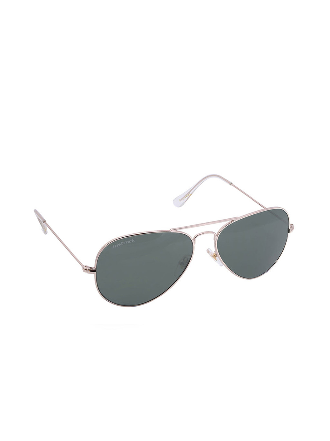 

Fastrack Men Aviator Sunglasses with UV Protected Lens M165GR17GV, Green