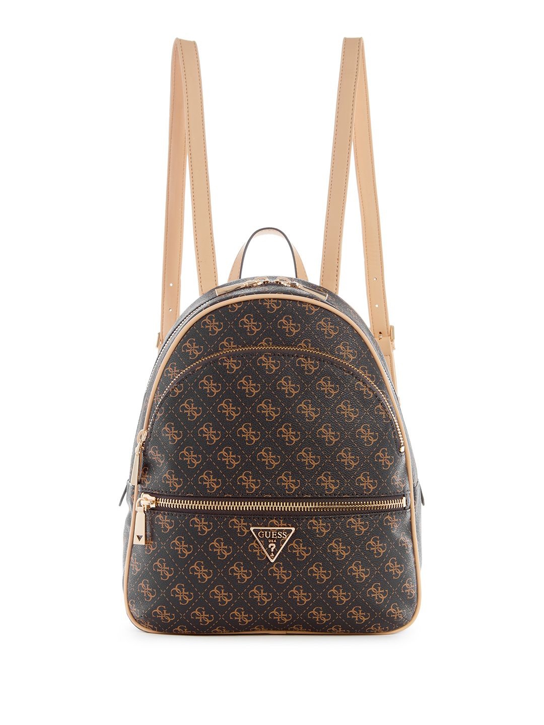 

GUESS Women Brand Logo Backpack, Brown