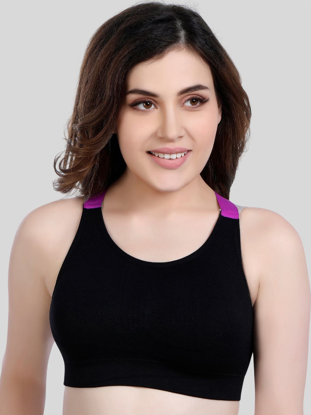 

SHOPPY VILLA Bra Sports Bra Lightly Padded 1583-BLACK
