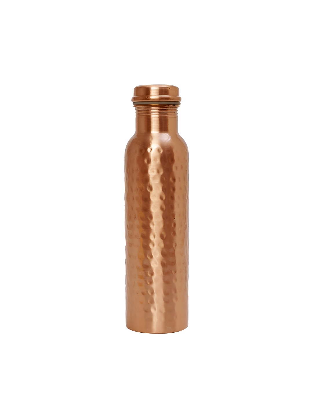 

INTERNATIONAL GIFT Copper Toned Textured Copper Leakproof Water Bottle 950 ml