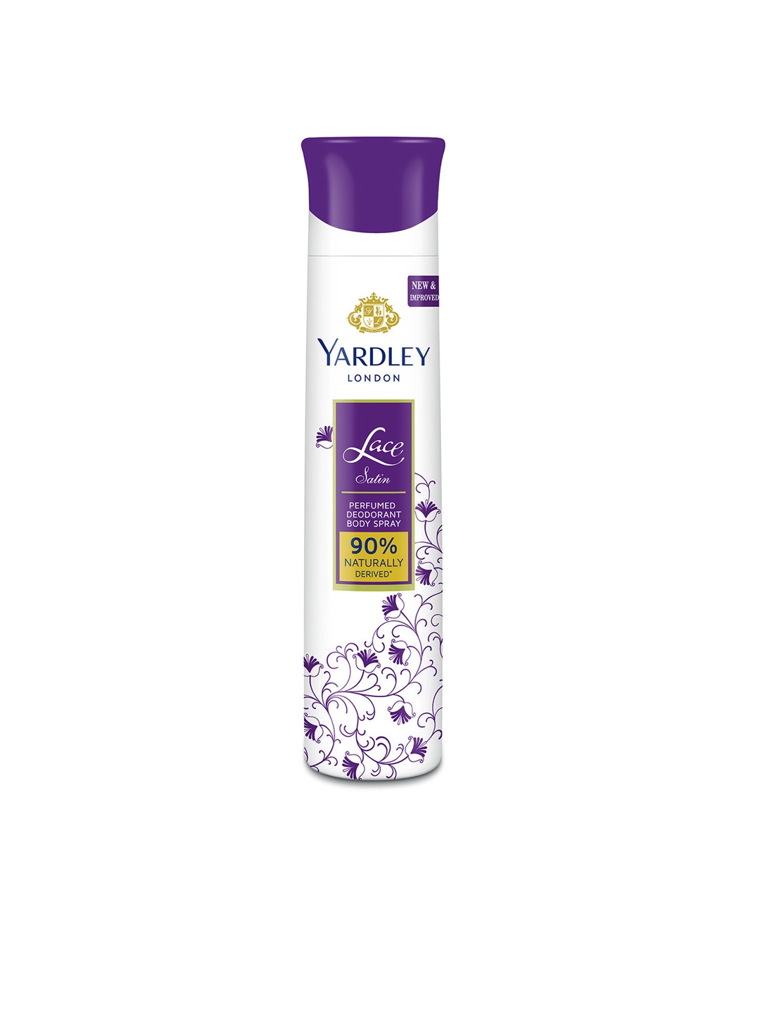 

YARDLEY LONDON Women Lace Satin Perfumed Deodorant Body Spray - 96g, Purple