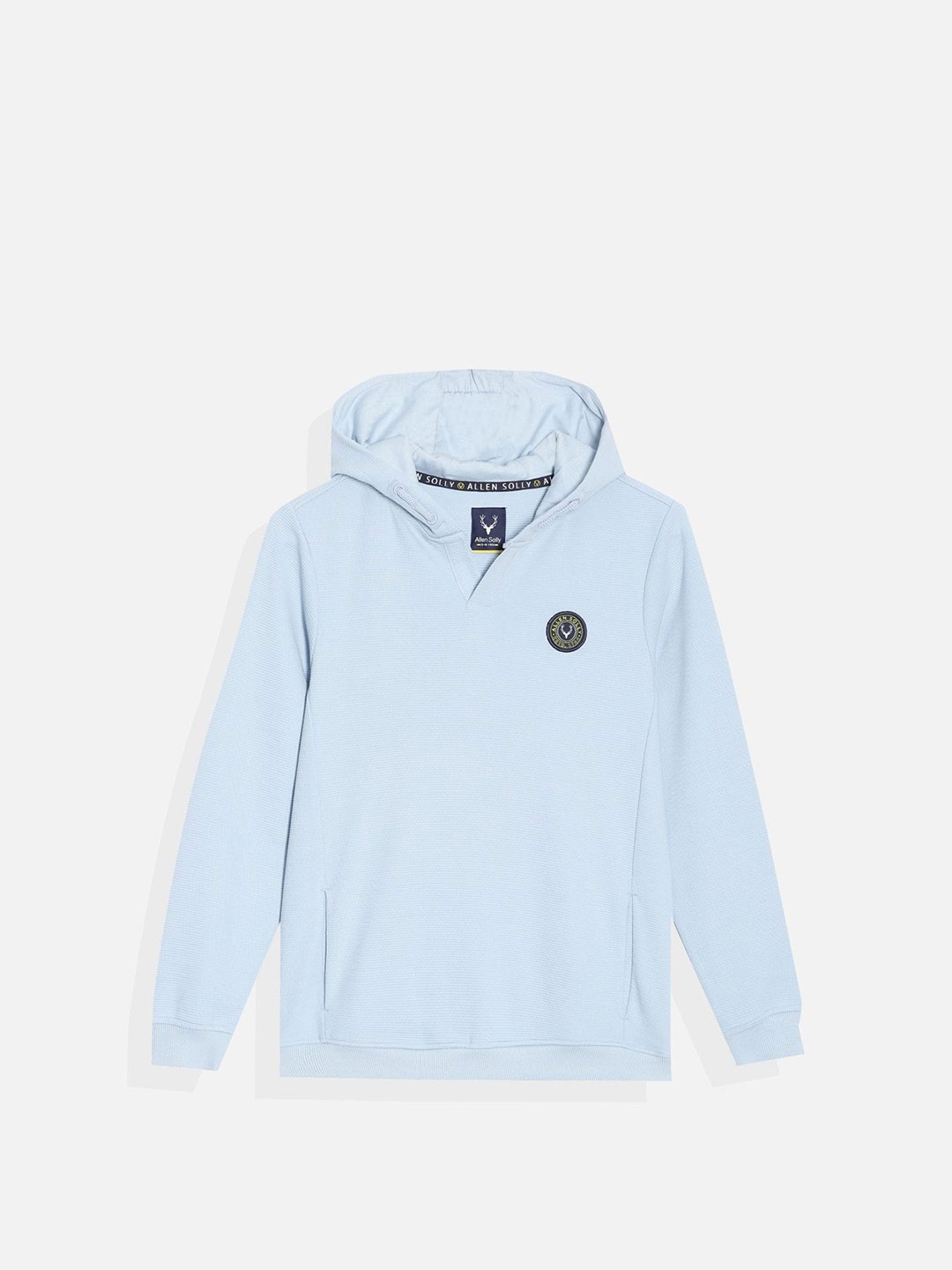 

Allen Solly Junior Boys Hooded Sweatshirt, Blue