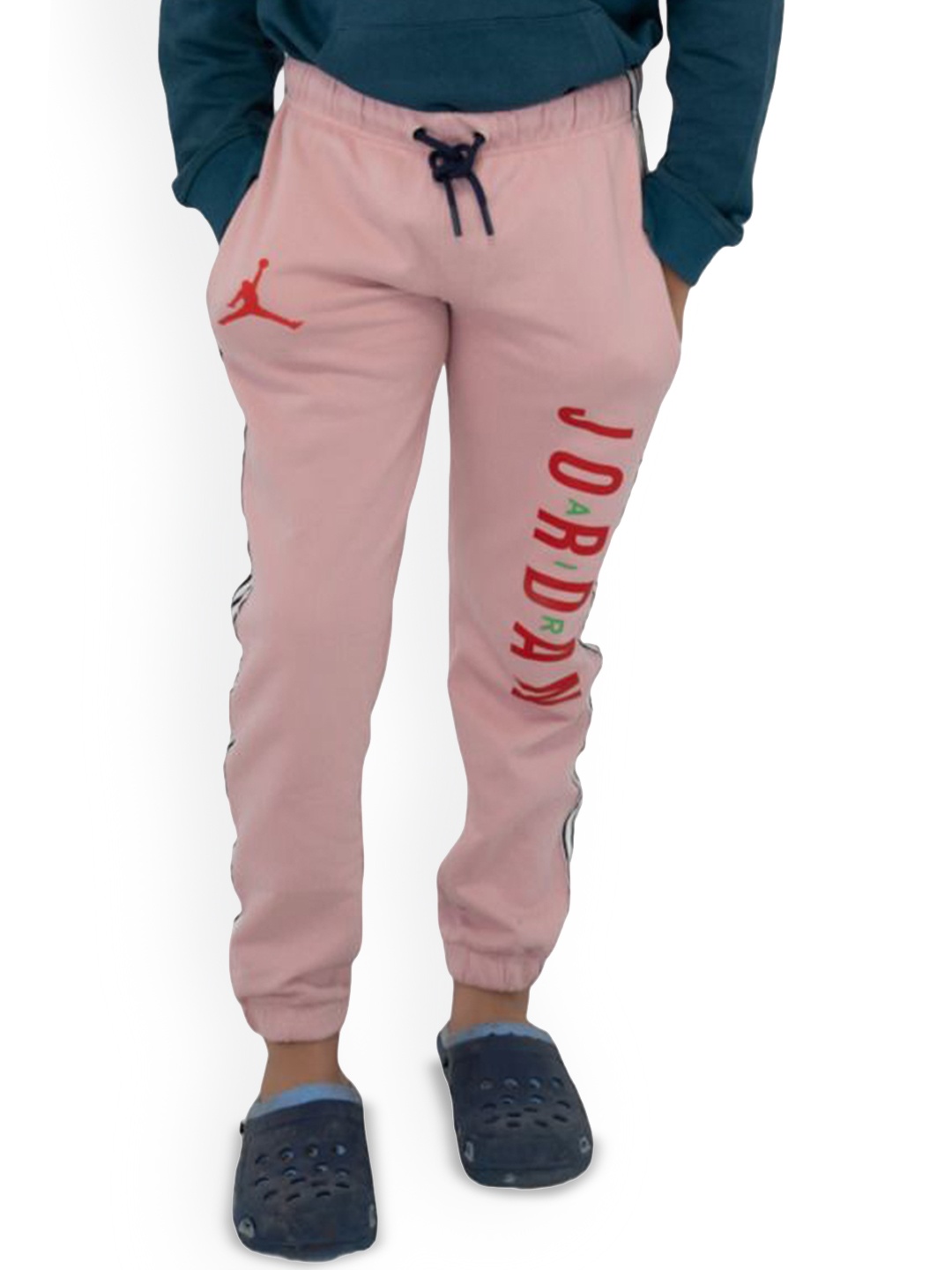 

BAESD Boys Printed Original Joggers Trousers, Pink