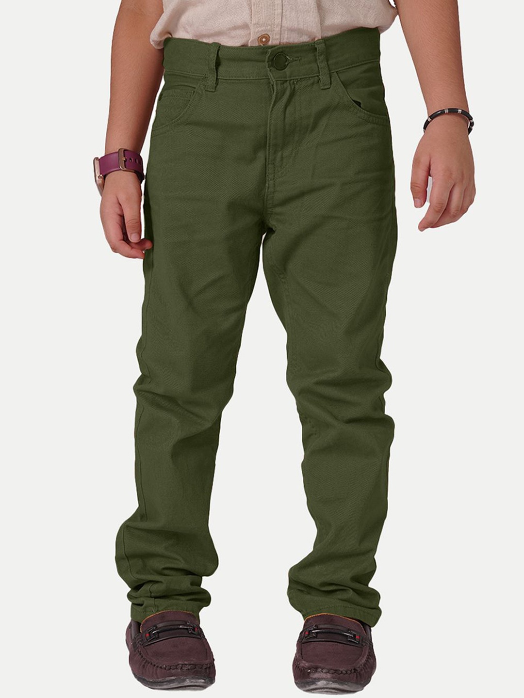 

BAESD Boys Original Joggers Trousers, Green