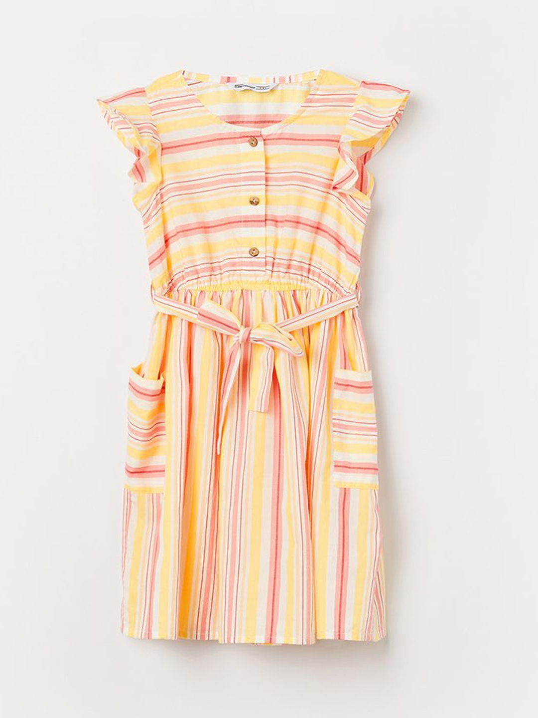

Fame Forever by Lifestyle Striped Fit & Flare Dress, Multi