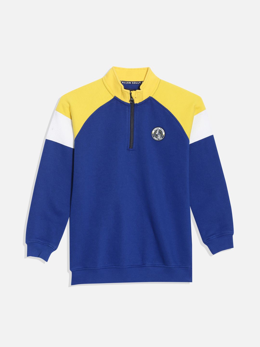 

Allen Solly Junior Boys Colourblocked Sweatshirt, Blue
