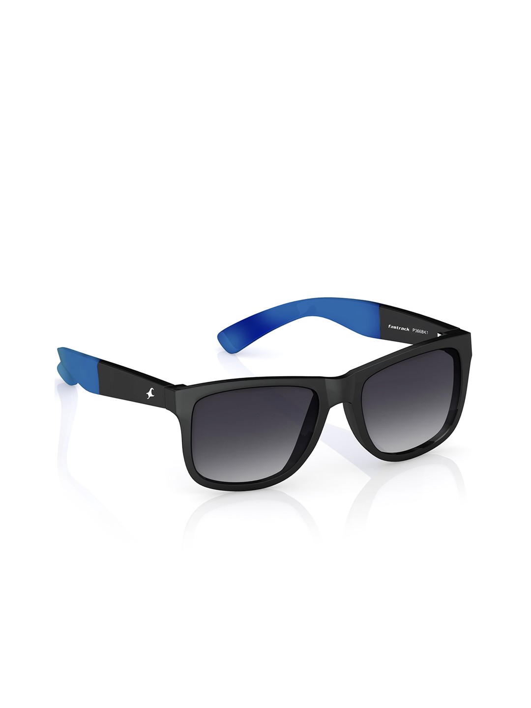 

Fastrack Men Square Sunglasses with UV Protected Lens P366BK1V, Black