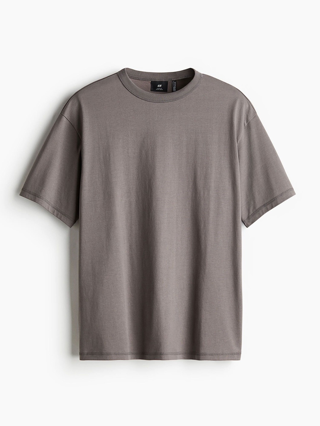 

H&M COOLMAX Men Loose Fit T-Shirt, Grey