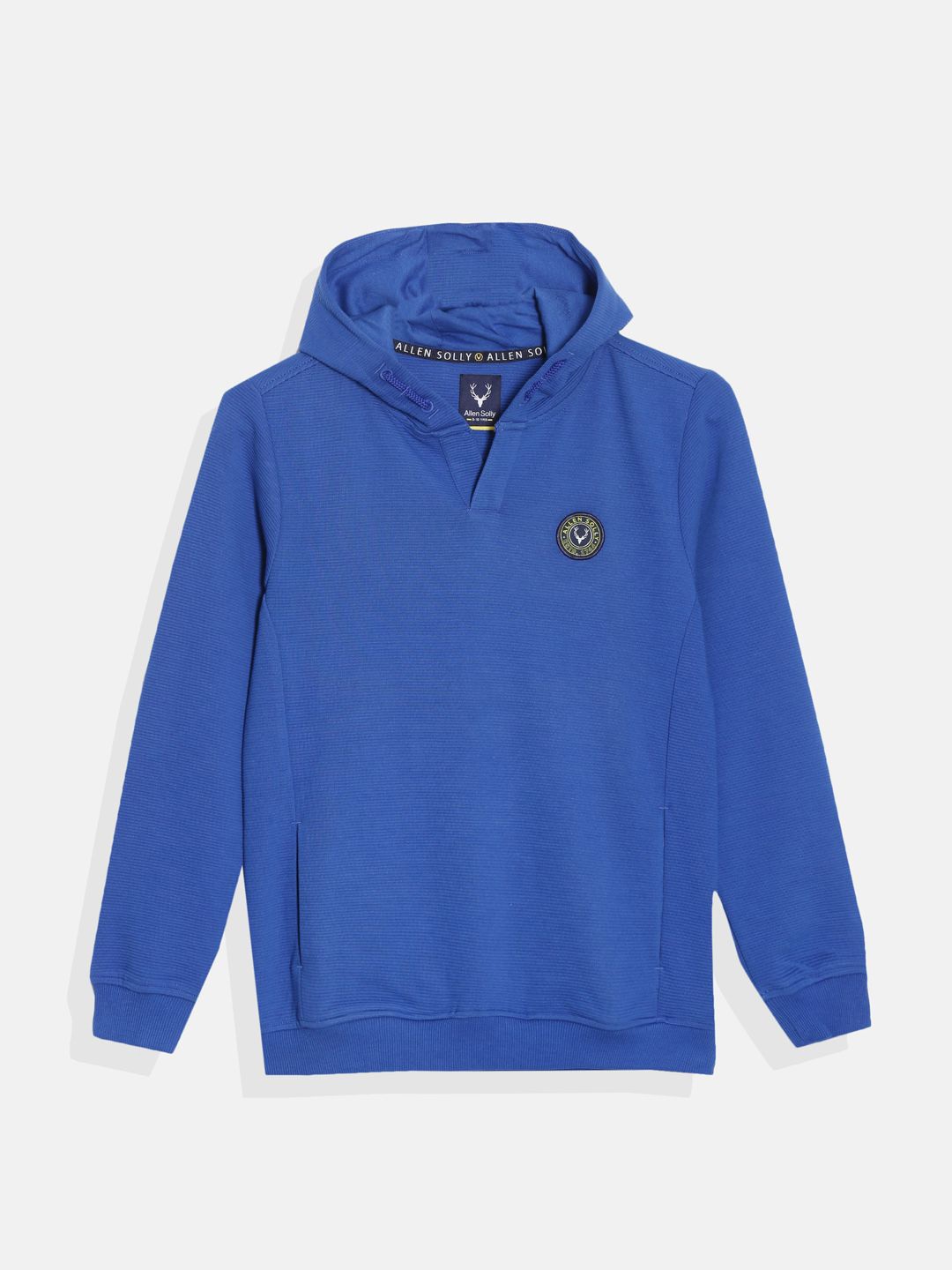 

Allen Solly Junior Boys Hooded Sweatshirt, Blue