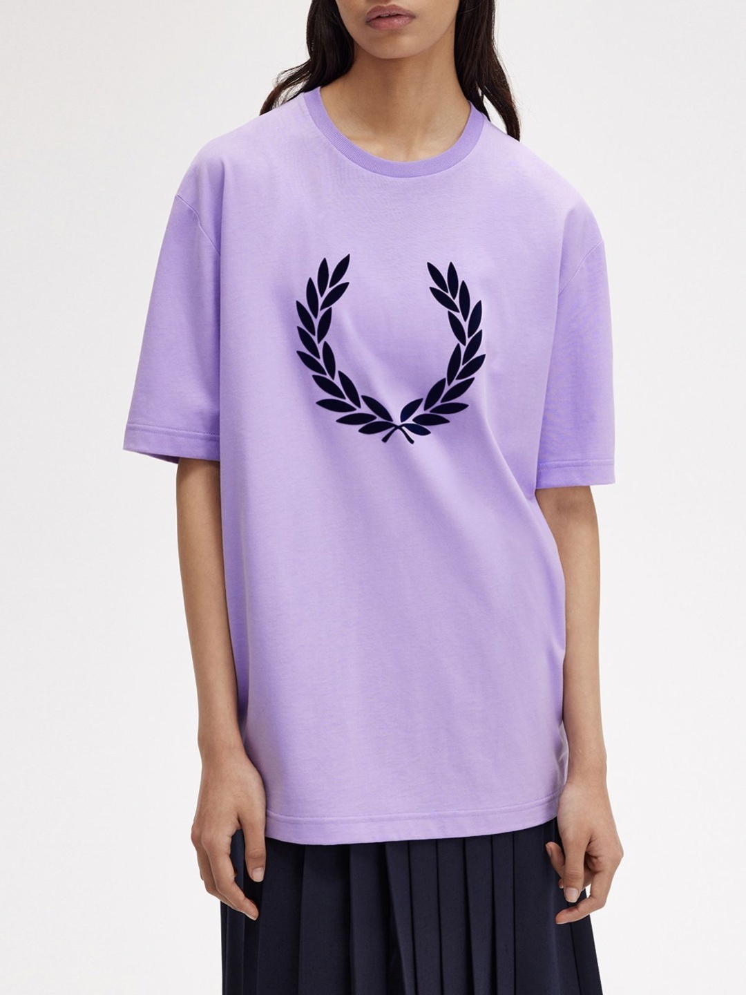 

Fred Perry Women Pockets T-shirt, Purple