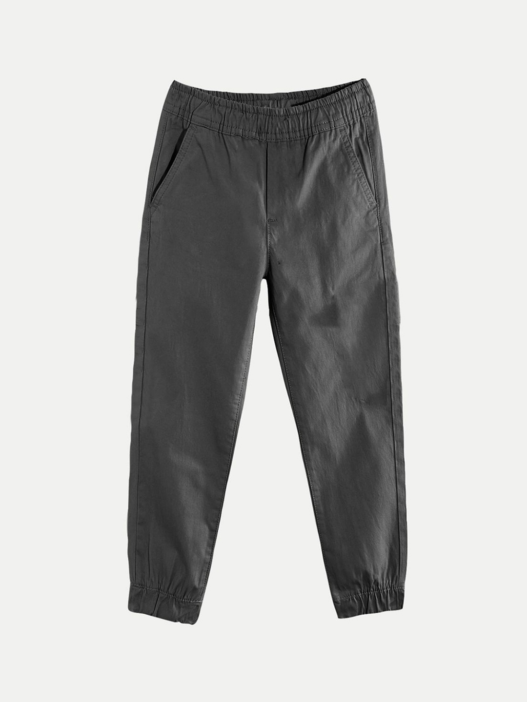 

BAESD Solid Boys Original Joggers Trousers, Black