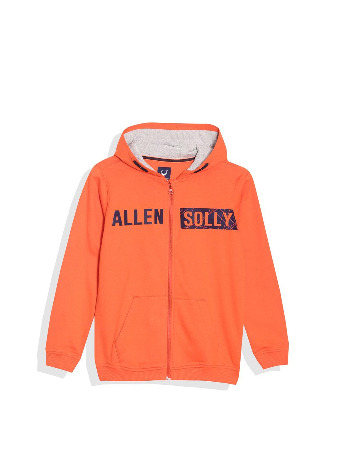 

Allen Solly Junior Boys Printed Hooded Sweatshirt, Orange