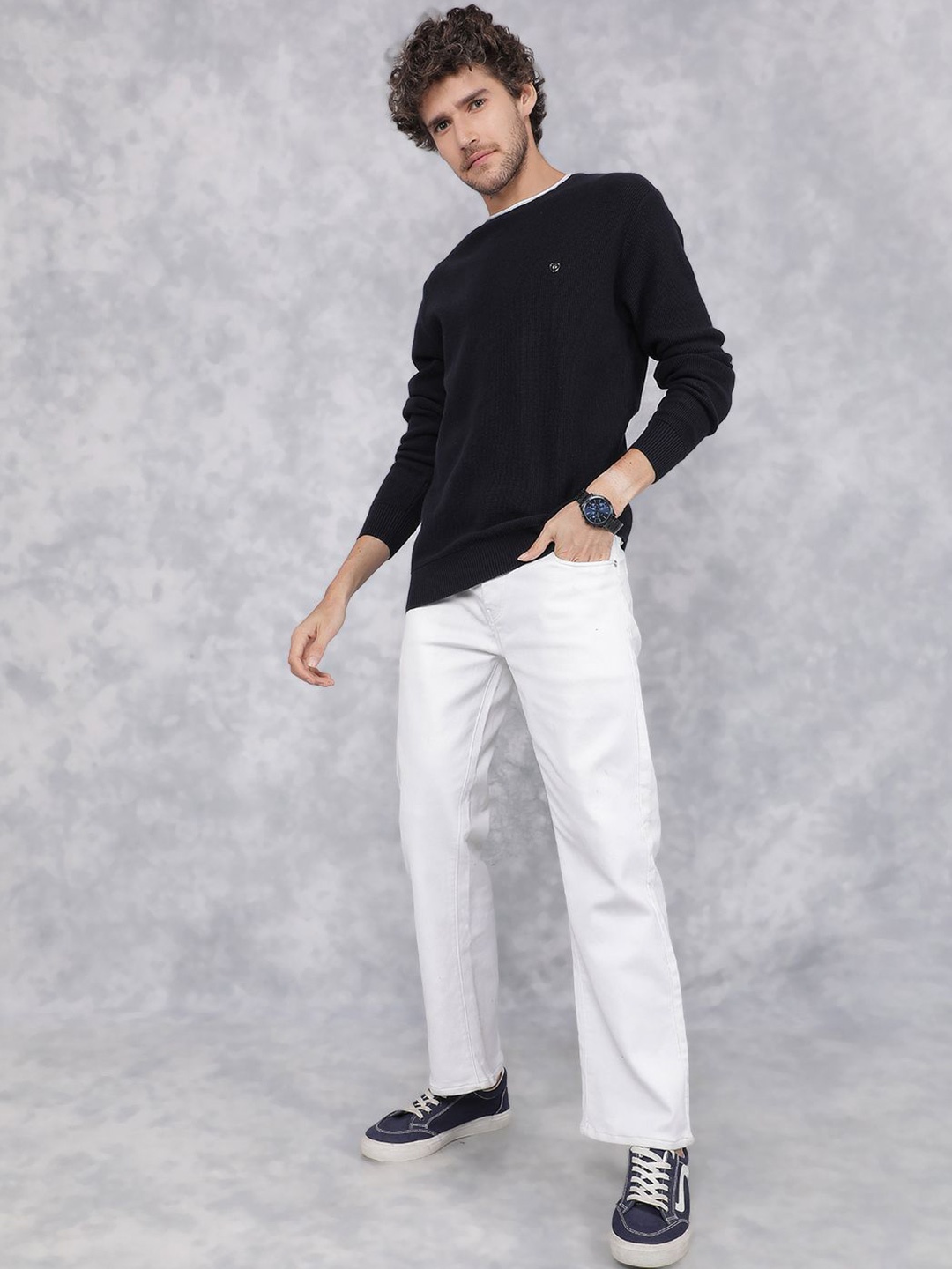 

Crimsoune Club Men Pullover, Navy blue
