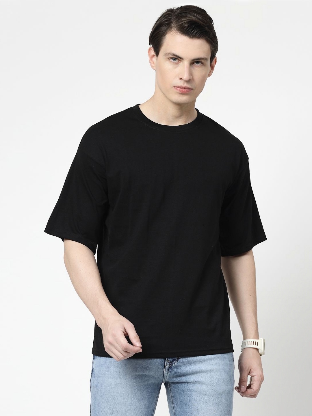 

DAFABFIT Men Pockets T-shirt, Black