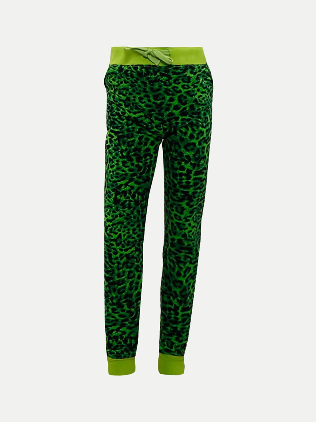 

BAESD Girls Printed Original Trousers, Green