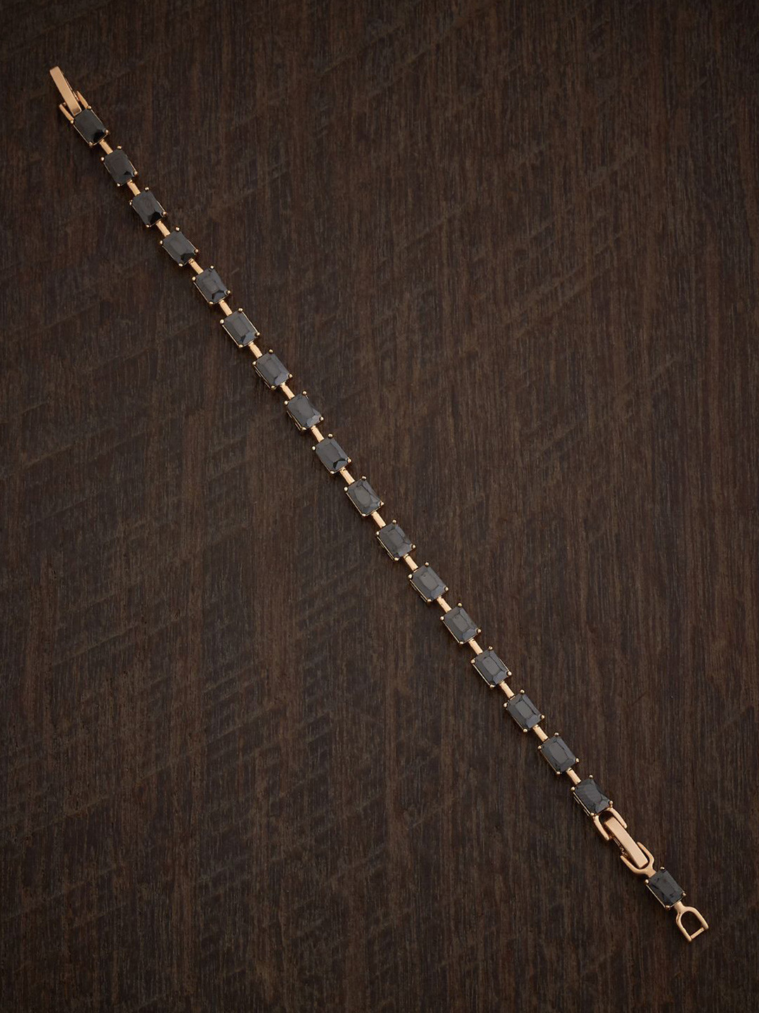 

Kushal's Fashion Jewellery Gold-Plated Cubic Zirconia Armlet Bracelet