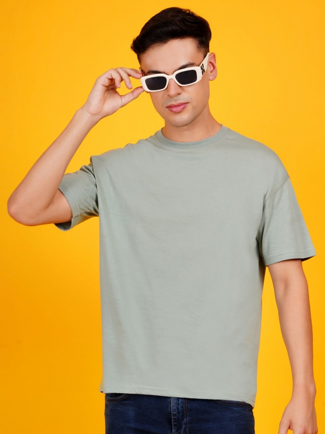 

DAFABFIT Men Pockets T-shirt, Green