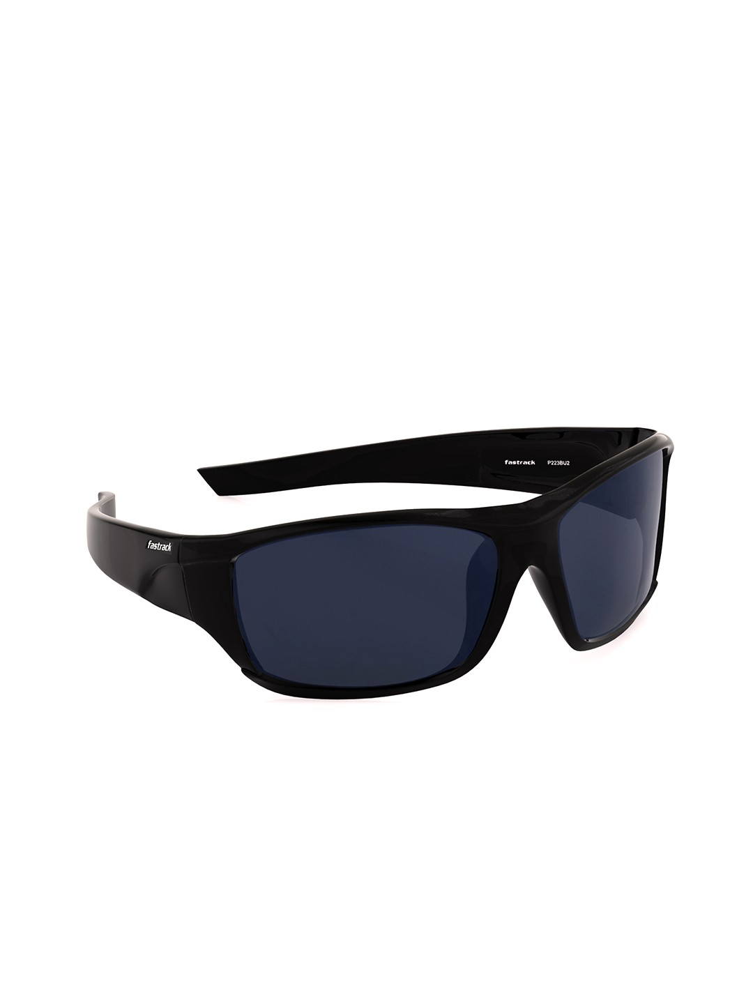 

Fastrack Men Sports Sunglasses with UV Protected Lens P223BU2V, Blue