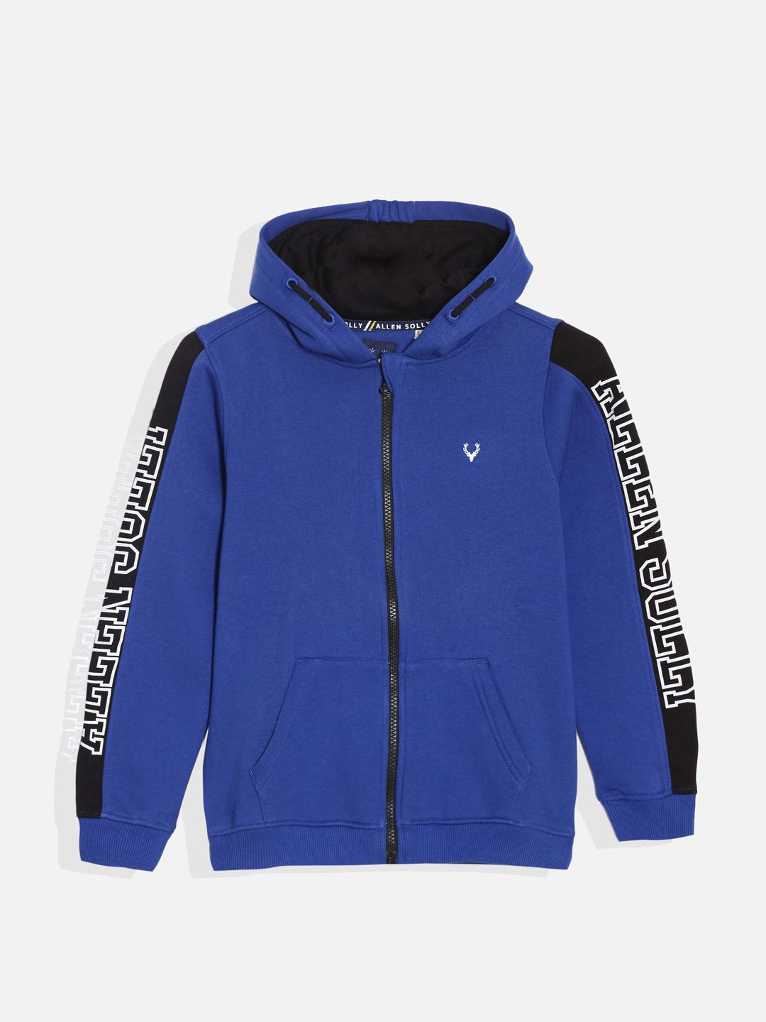 

Allen Solly Junior Boys Hooded Sweatshirt, Navy blue