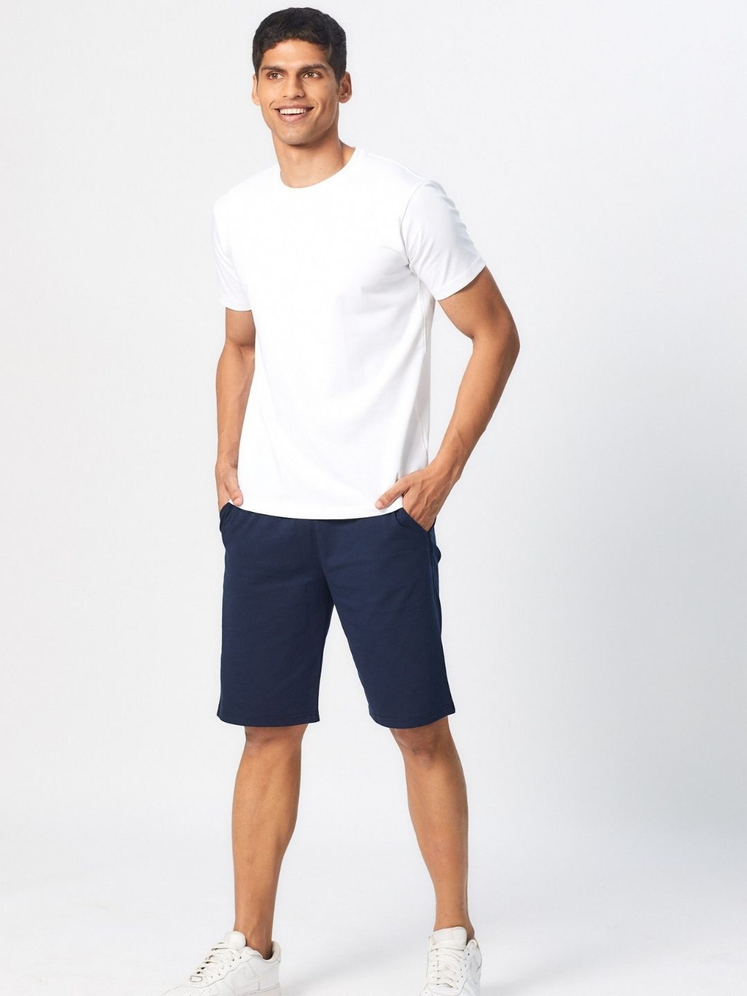 

Creatures of Habit Men Pima Jersey Shorts, Blue